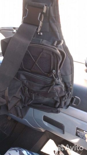 Тактическая сумка через плече