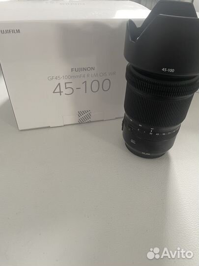 Fujinon GF 45-100mm f/4 R LM OIS WR
