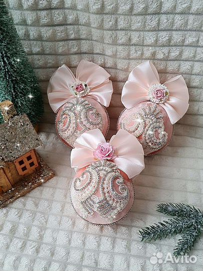 Елочные шары ручной работы