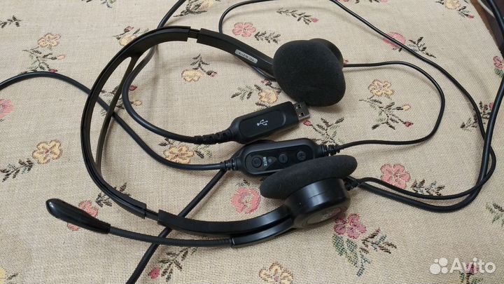 Компьютерная гарнитура Logitech 960 USB Headset