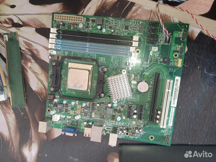 Комплект материнская плата am2 процессор память