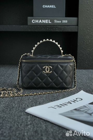 Сумка chanel vanity 16 чёрная