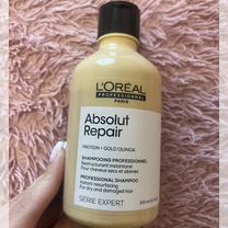 Шампунь loreal absolut repair