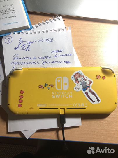 Nintendo switch lite с играми