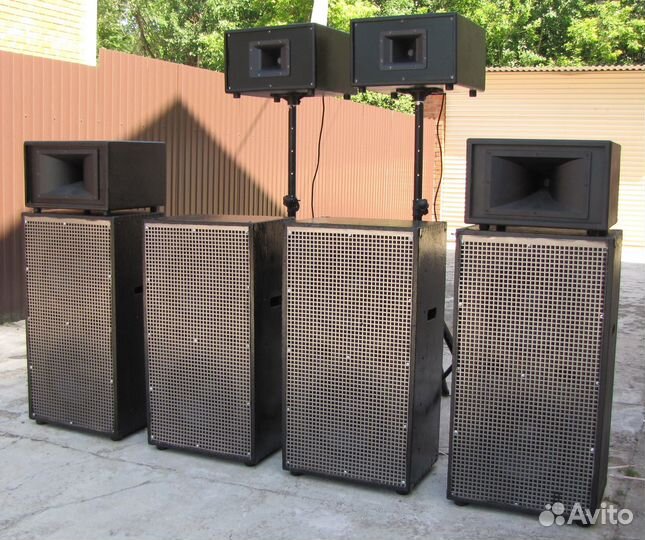 Колонки 2100-8400W 8ш Pro Акустика 12