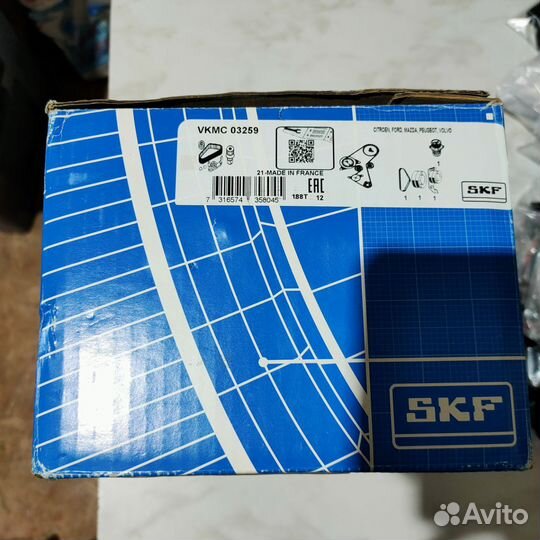 Комплект грм+помпа Ford, Volvo, PSA 1.6tdci