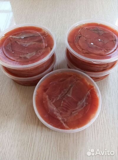 Кета холодного копчения