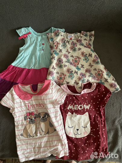 Вещи пакетом на девочку 110-116-122