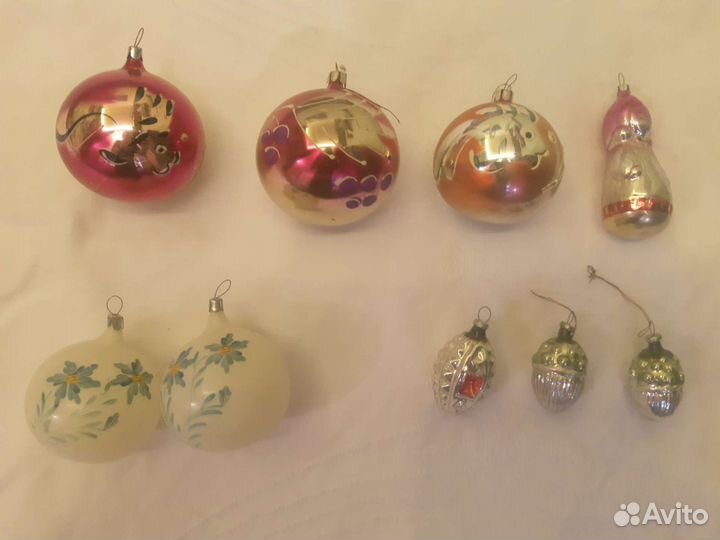 Елочные игрушки СССР