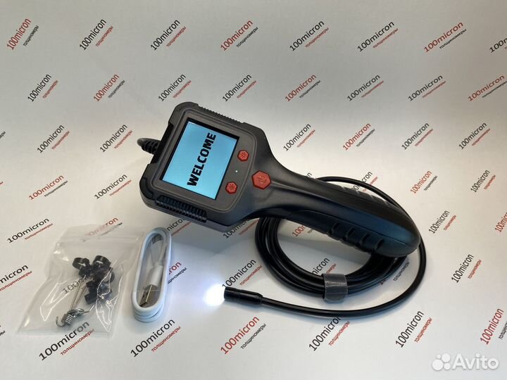 Эндоскоп с экраном. Камера 8.0 мм. Новый