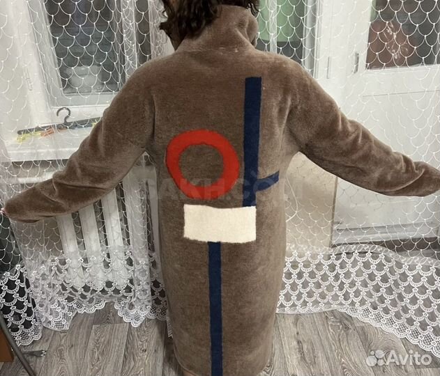 Шуба из овечьей шерсти