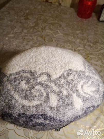 Берет женский шерсть