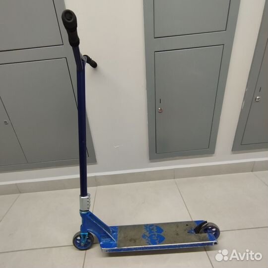 Трюковой самокат кастом+ детали в подарок