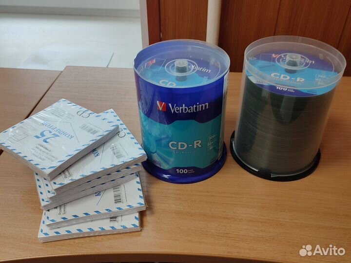 Болванки cd r Verbatim