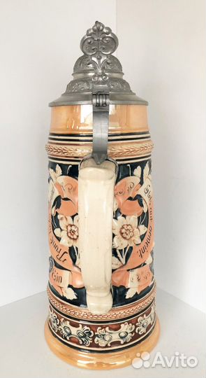 Коллекционная.пивная кружка.-1,0 литр