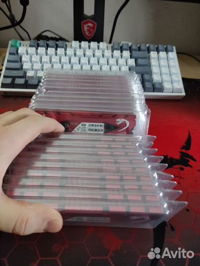 Озу Jazer DDR4, 2x8gb, 16gb, 3200 Новая