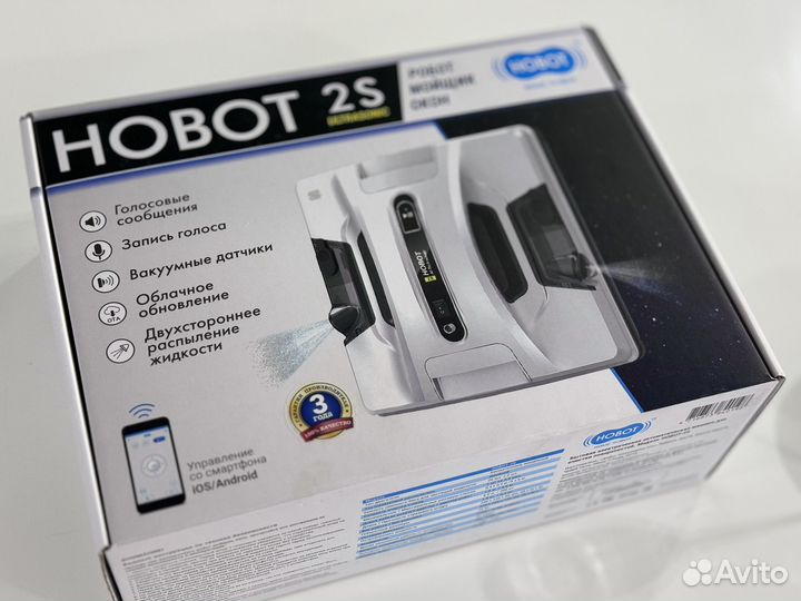 Робот мойщик окон Hobot 2s Ultrasonic