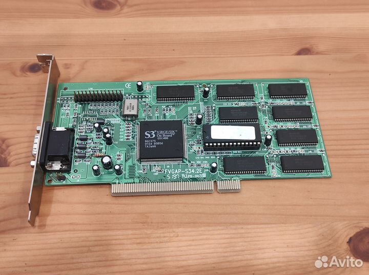 Видеокарта S3 virge DX fvgap-S34.2E 2 Мб PCI