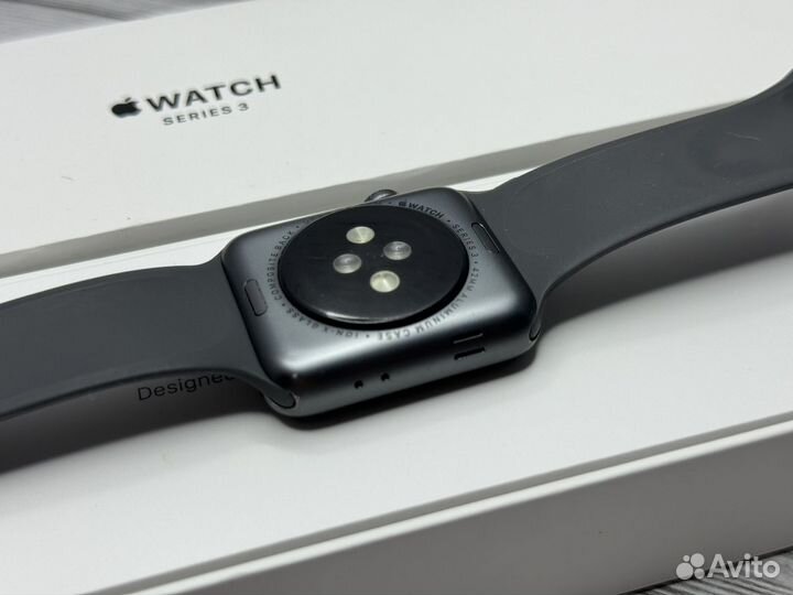 Часы apple watch 3 42mm 80 акб