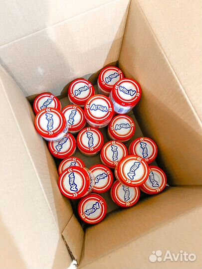 Мясное пюре Агуша (коробка 20шт.)