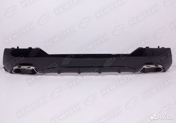 Диффузор насадки M440i хром BMW 4 series g22 g23