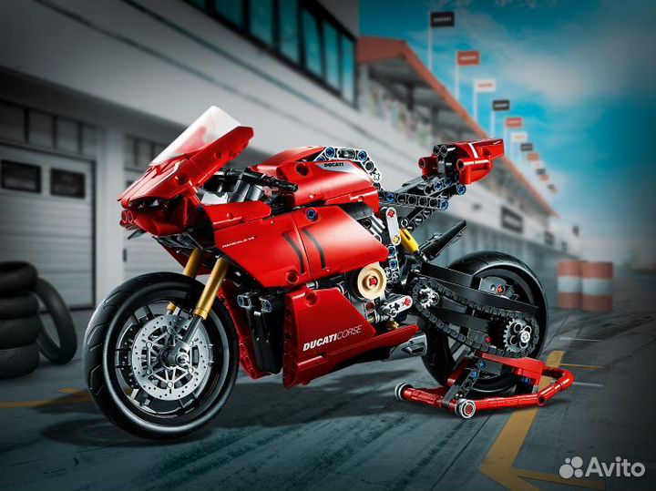 Конструктор Ducati Panigale V4 R аналог Лего
