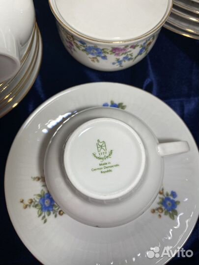 Сервиз Henneberg Porzellan 1777 Германия ГДР