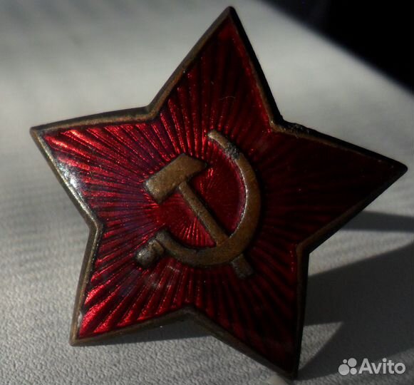 Кокарда. СССР. Красная звезда. ркка