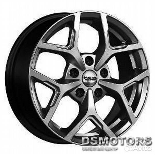 Диски KL-368 6.5/16 5x114.3 ET40 d60.1 графит