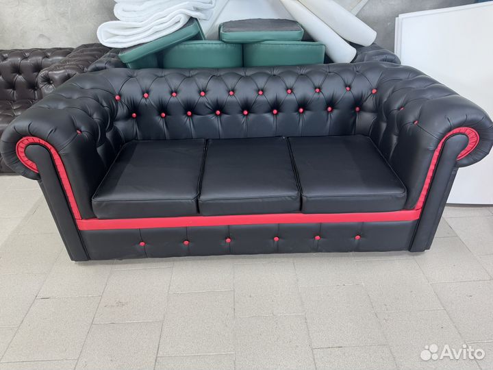 Диваны Честер для игровых клубов и бары