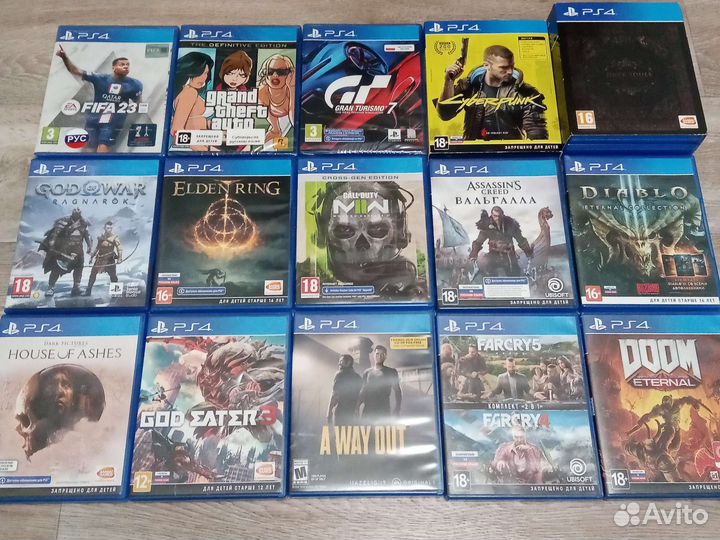 Игры Sony PS4 (A-H)