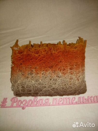 Шаль ручной работы