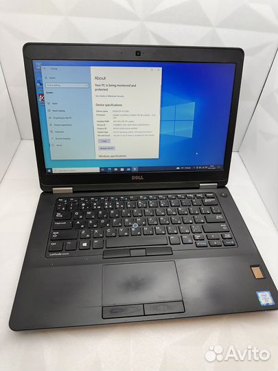 Dell latitude e5470 i5 /4/128gb в хорошем сост