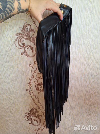 Пояс с бахромой