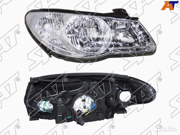 Фары новые hyundai elantra/avante 06-11