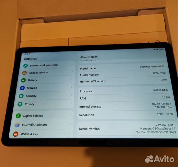 Планшет huawei matepad se 10.4