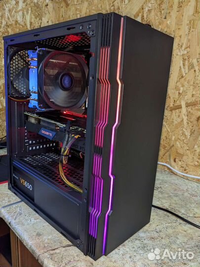 Игровой пк-Intel Core i5/RTX 2080/32 Гб ddr4/ssd