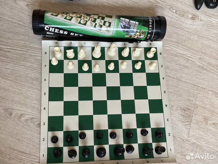 Шахматы в тубе