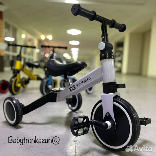 Беговел детский трехколесный Farfello LM-20
