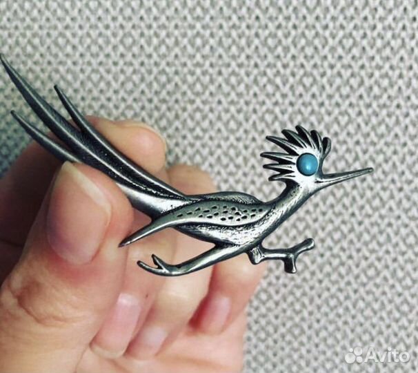 Винтажная брошь США