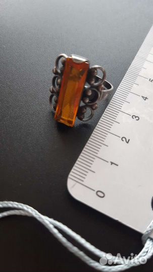 Винтажная брошь бижутерия СССР