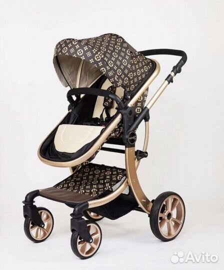 Коляска новая 2в1 трансформер с рождения aimile