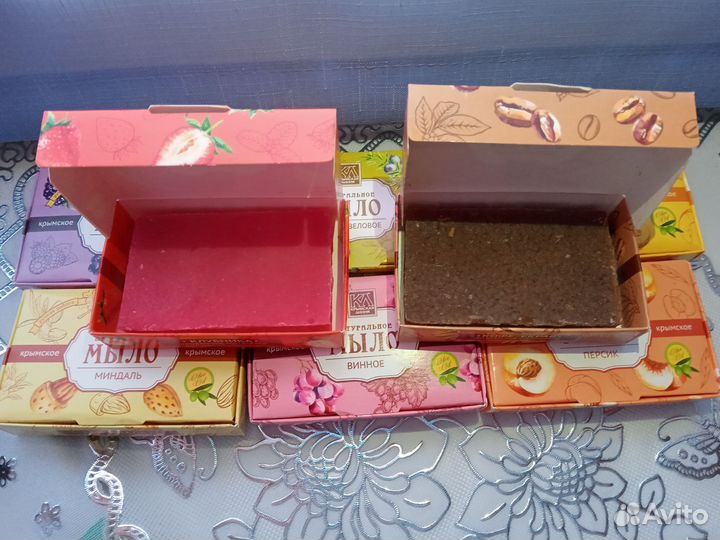Мыло натуральное ручной работы набор