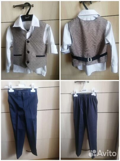 Костюмы h&m, рубашки и др