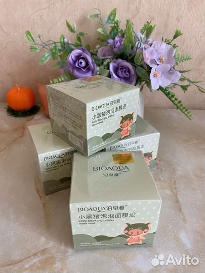 Очищающая пузырьковая маска