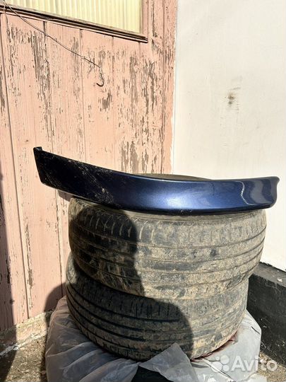 Клыки бампера lancer 10