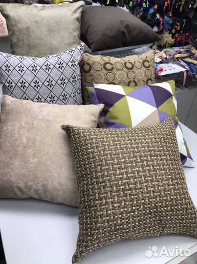 Подушка из мебельной ткани