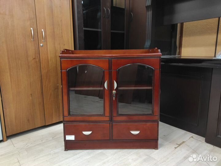 Шкаф для документов, 2 полки/2 ящ. б/у 80х40х86 дв