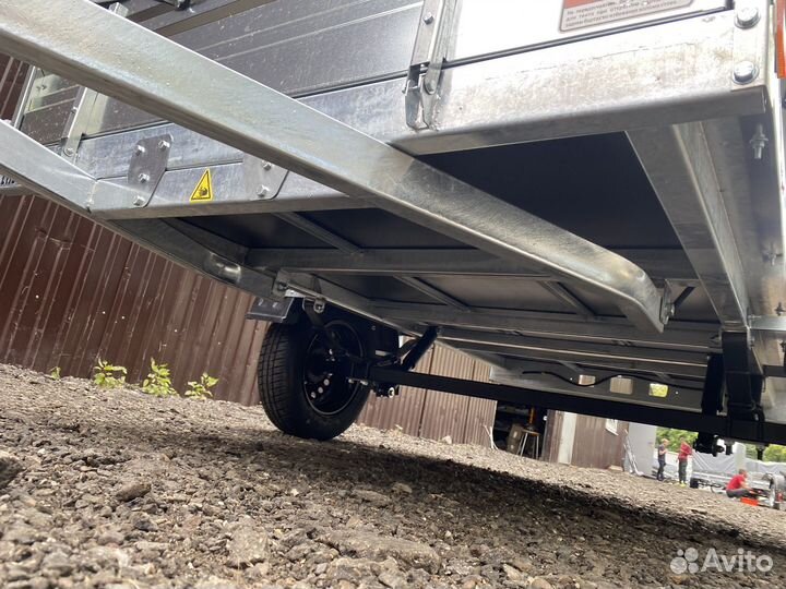 Прицеп Спутник Ex 2213/33 тент 70см (Ул)