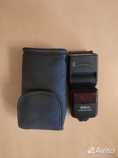 Фотовспышка для nikon с чехлом